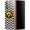 University of Iowa Hawkeyes Chevron Print Galaxy Z Fold2 5G Skin