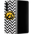 University of Iowa Hawkeyes Chevron Print Galaxy Z Fold4 5G Skin
