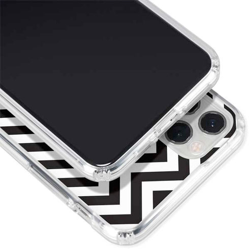 University of Iowa Hawkeyes Chevron Print iPhone 11 Pro Clear Case