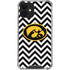 University of Iowa Hawkeyes Chevron Print iPhone 12 Clear Case