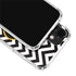 University of Iowa Hawkeyes Chevron Print iPhone 12 Clear Case