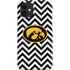 University of Iowa Hawkeyes Chevron Print iPhone 12 Mini Lite Case