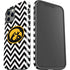 University of Iowa Hawkeyes Chevron Print iPhone 12 Pro Impact Case