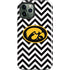 University of Iowa Hawkeyes Chevron Print iPhone 12 Pro Max Impact Case