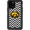 University of Iowa Hawkeyes Chevron Print iPhone 12 Pro Waterproof Case