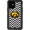 University of Iowa Hawkeyes Chevron Print iPhone 12 Waterproof Case