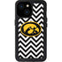 University of Iowa Hawkeyes Chevron Print iPhone 13 Mini Waterproof Case