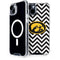 University of Iowa Hawkeyes Chevron Print iPhone 15 Plus MagSafe Case