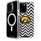 University of Iowa Hawkeyes Chevron Print iPhone 15 Pro MagSafe Case