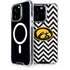 University of Iowa Hawkeyes Chevron Print iPhone 15 Pro MagSafe Case
