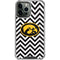 University of Iowa Hawkeyes Chevron Print iPhone 15 Pro Max Clear Case