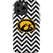 University of Iowa Hawkeyes Chevron Print iPhone 14 Pro Max Impact Case