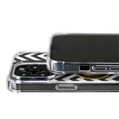University of Iowa Hawkeyes Chevron Print iPhone 15 Pro Max MagSafe Case
