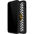 University of Iowa Hawkeyes Chevron Print iPhone 14 Pro Waterproof Case