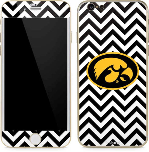 University of Iowa Hawkeyes Chevron Print iPhone 6/6s Skin