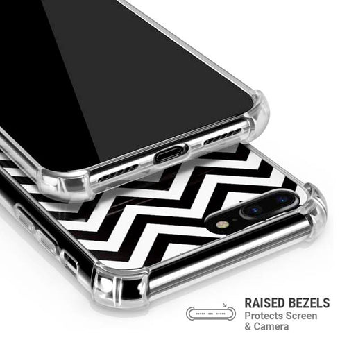 University of Iowa Hawkeyes Chevron Print iPhone 7/8 Plus Clear Case