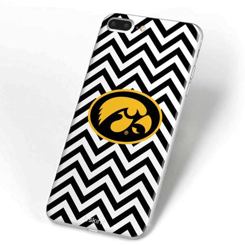 University of Iowa Hawkeyes Chevron Print iPhone 7 Plus Skin