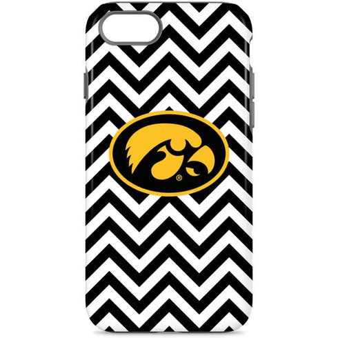 University of Iowa Hawkeyes Chevron Print iPhone 7 Pro Case
