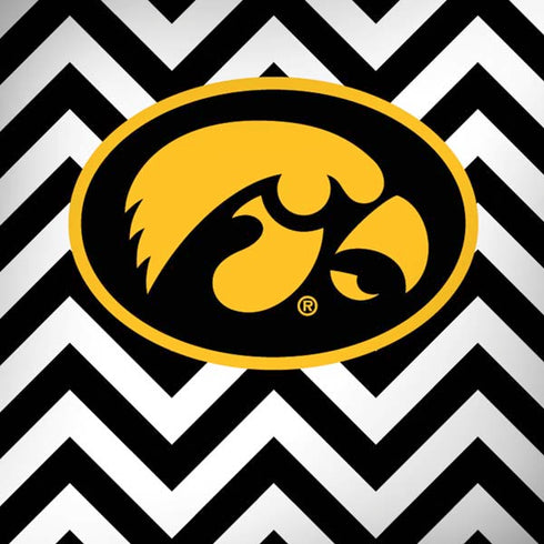 University of Iowa Hawkeyes Chevron Print iPhone X Skin