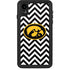 University of Iowa Hawkeyes Chevron Print iPhone XR Waterproof Case