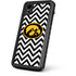 University of Iowa Hawkeyes Chevron Print iPhone XR Waterproof Case