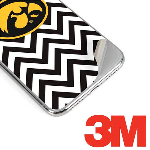 University of Iowa Hawkeyes Chevron Print iPhone XS Max Skin