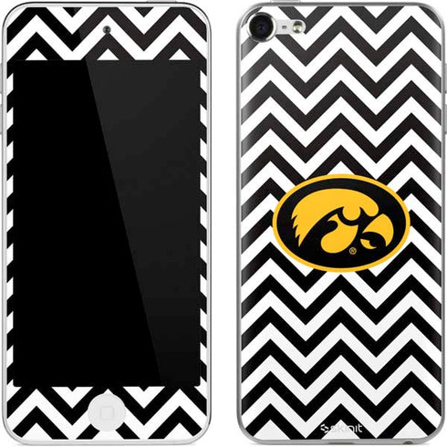 University of Iowa Hawkeyes Chevron Print Apple iPod Skin