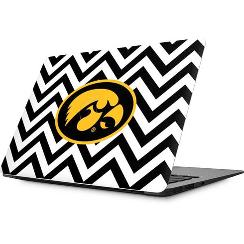 University of Iowa Hawkeyes Chevron Print Apple MacBook Skin