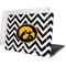 University of Iowa Hawkeyes Chevron Print MacBook Pro 13in (2020) Case plus Skin
