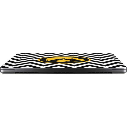 University of Iowa Hawkeyes Chevron Print MacBook Pro 14in (2021-24) Skin