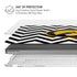 University of Iowa Hawkeyes Chevron Print MacBook Pro 16in (2021-25) Case plus Skin