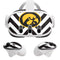 University of Iowa Hawkeyes Chevron Print Meta Quest 3 Skin