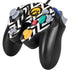 University of Iowa Hawkeyes Chevron Print Nintendo GameCube Controller Skin