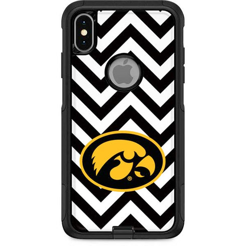 University of Iowa Hawkeyes Chevron Print Otterbox Commuter iPhone Skin