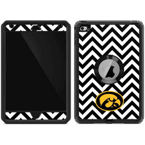 University of Iowa Hawkeyes Chevron Print Otterbox Defender iPad Skin