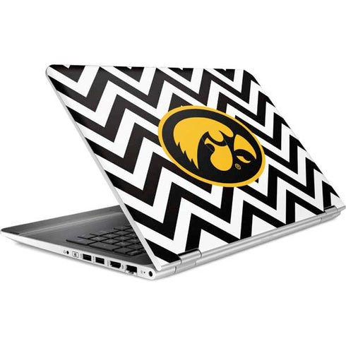 University of Iowa Hawkeyes Chevron Print HP Pavilion Skin
