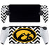 University of Iowa Hawkeyes Chevron Print PlayStation Portal Remote Player Skin