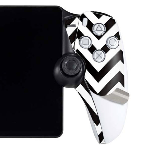 University of Iowa Hawkeyes Chevron Print PlayStation Portal Remote Player Skin