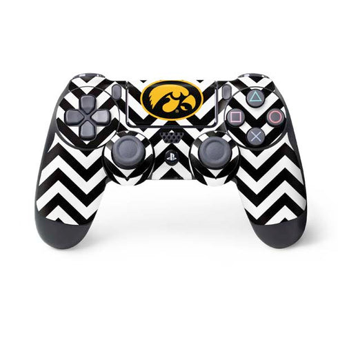 University of Iowa Hawkeyes Chevron Print PS4 Controller Skin