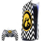 University of Iowa Hawkeyes Chevron Print PS5 Bundle Skin