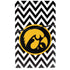University of Iowa Hawkeyes Chevron Print PS5 Slim Disk Console Skin