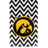 University of Iowa Hawkeyes Chevron Print PS5 Slim Digital Edition Console Skin