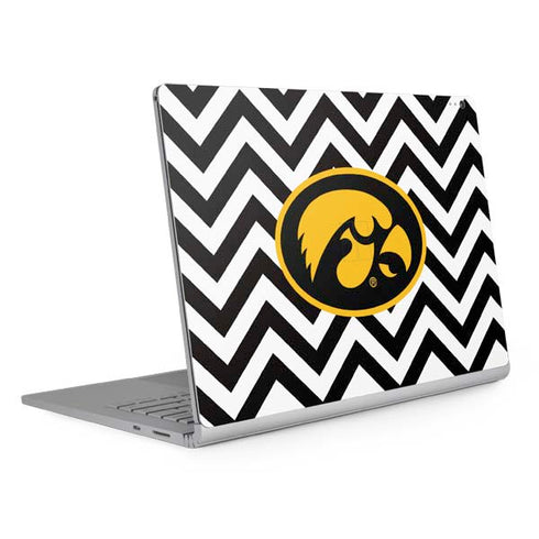 University of Iowa Hawkeyes Chevron Print Surface Book 2 13.5in Skin
