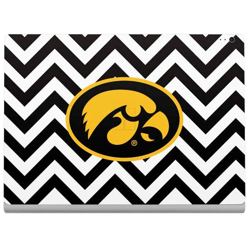University of Iowa Hawkeyes Chevron Print Surface Book 2 13.5in Skin