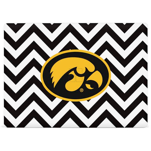 University of Iowa Hawkeyes Chevron Print Surface Laptop 3 13.5in Skin