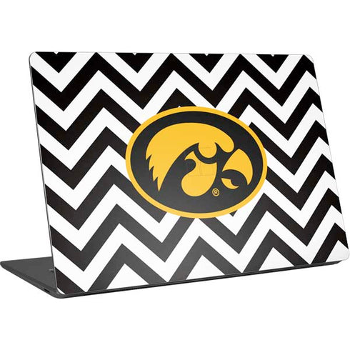 University of Iowa Hawkeyes Chevron Print Surface Laptop 4 15in Skin