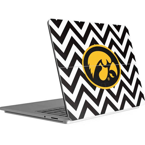 University of Iowa Hawkeyes Chevron Print Surface Laptop Studio Skin