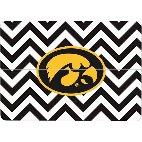 University of Iowa Hawkeyes Chevron Print Surface Laptop Studio Skin
