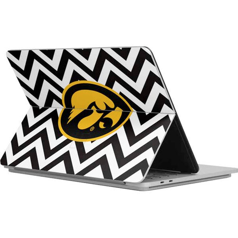 University of Iowa Hawkeyes Chevron Print Surface Laptop Studio Skin