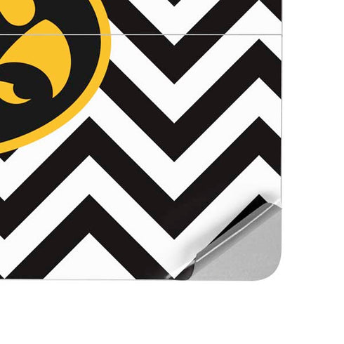 University of Iowa Hawkeyes Chevron Print Surface Laptop Studio Skin